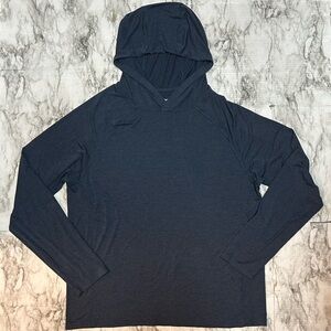 Tommy John | men’s size XL Second Skin Lounge Hoodie in Dress Blues Heather